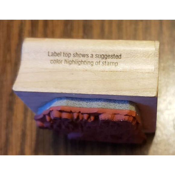 Hero Arts Hugs and Kisses Wood Mounted Rubber Stamp C654 - Picture 5 of 8